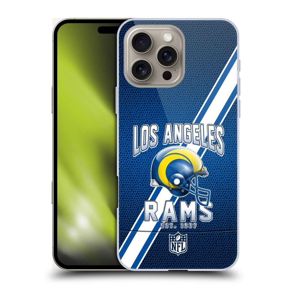 LOS ANGELES RAMS（NFL） ロサンゼルスラムズ  ロサンゼルスラムズ - Football Stripes 100th ハード case / Apple iPhoneケース 【公式 / オフィシャル】