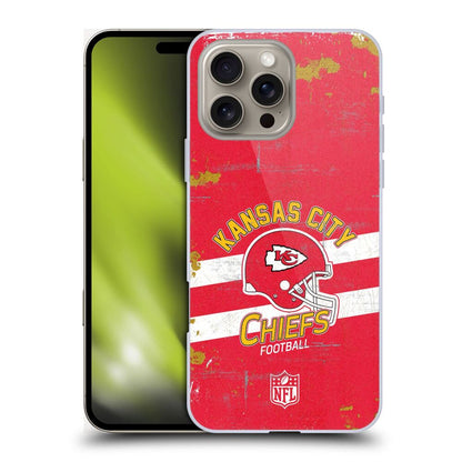 KANSAS CITY CHIEFS（NFL） カンザスシティチーフス  カンザスシティチーフス - Helmet Distressed ハード case / Apple iPhoneケース 【公式 / オフィシャル】