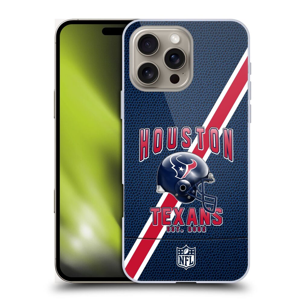 HOUSTON TEXANS（NFL） ヒューストンテキサンズ ヒューストンテキサンズ - Football Stripes ハード case / Apple iPhoneケース 【公式 / オフィシャル】