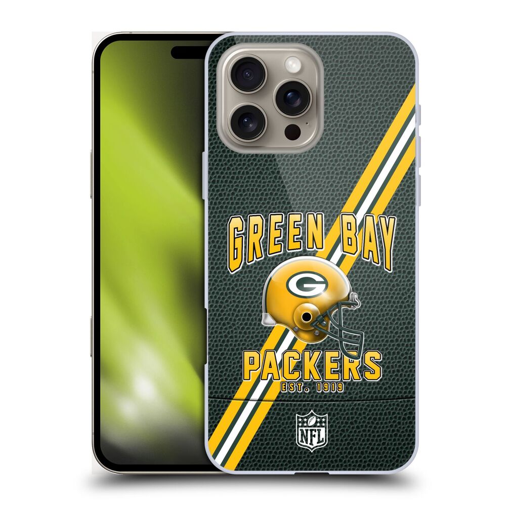 GREEN BAY PACKERS（NFL） グリーンベイパッカーズ グリーンベイパッカーズ - Football Stripes ハード case / Apple iPhoneケース 【公式 / オフィシャル】