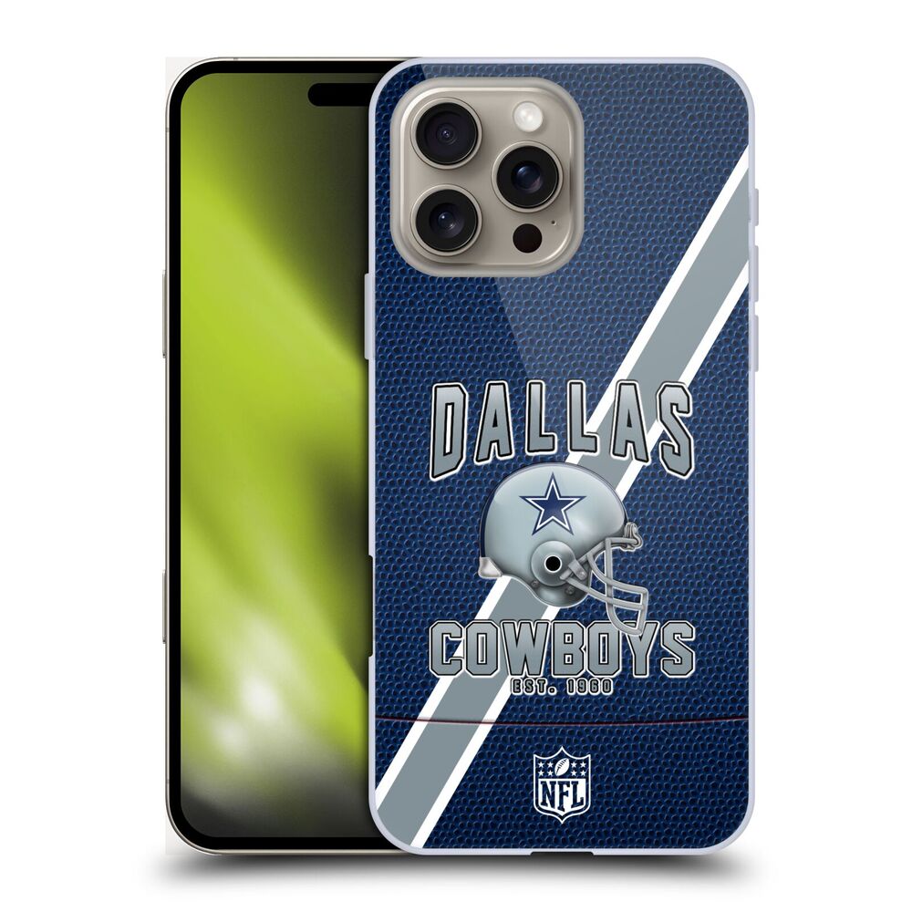 DALLAS COWBOYS（NFL） ダラスカウボーイズ ダラスカウボーイズ - Football Stripes ハード case / Apple iPhoneケース 【公式 / オフィシャル】