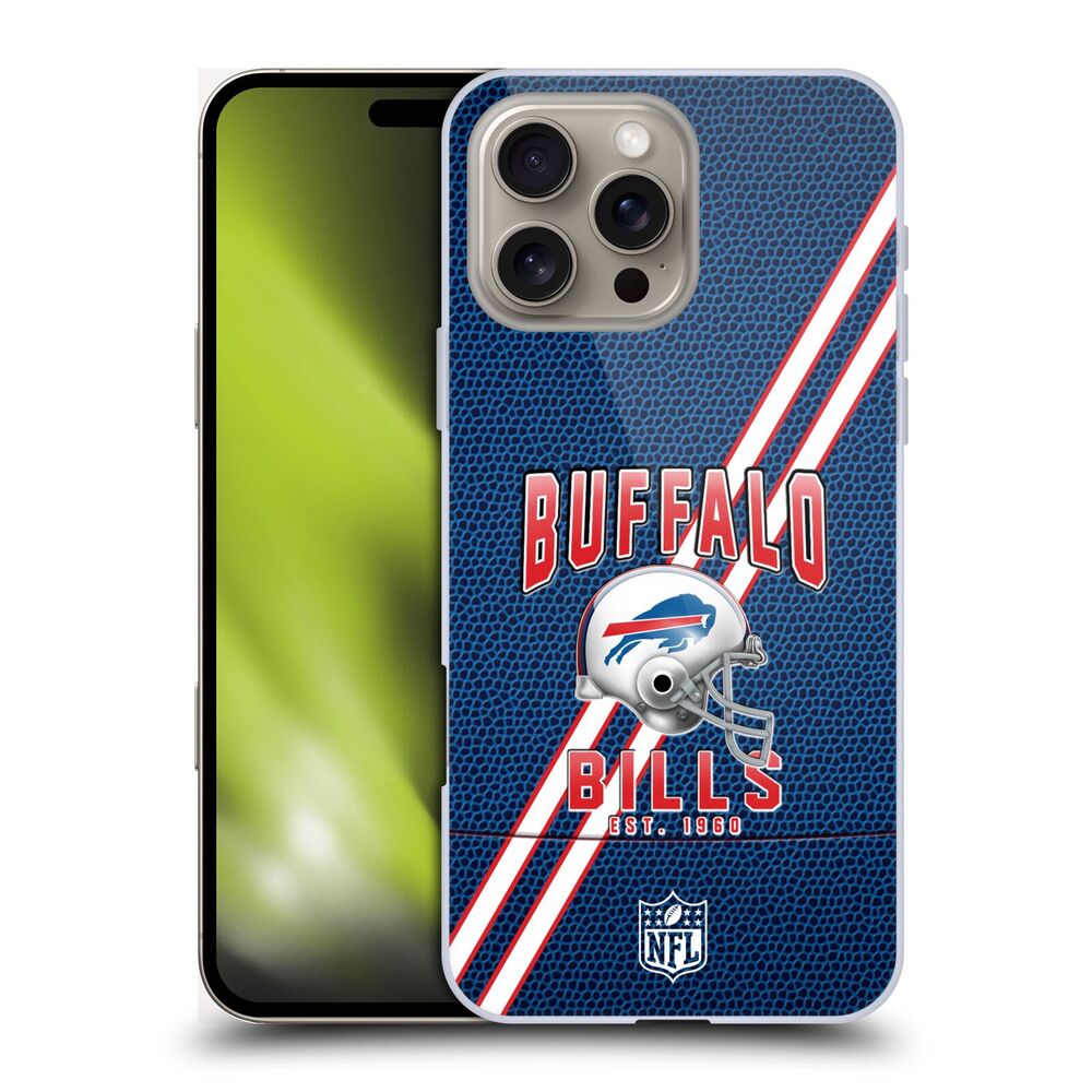 BUFFALO BILLS（NFL） バッファロービルズ  バッファロービルズ - Football Stripes ハード case / Apple iPhoneケース 【公式 / オフィシャル】