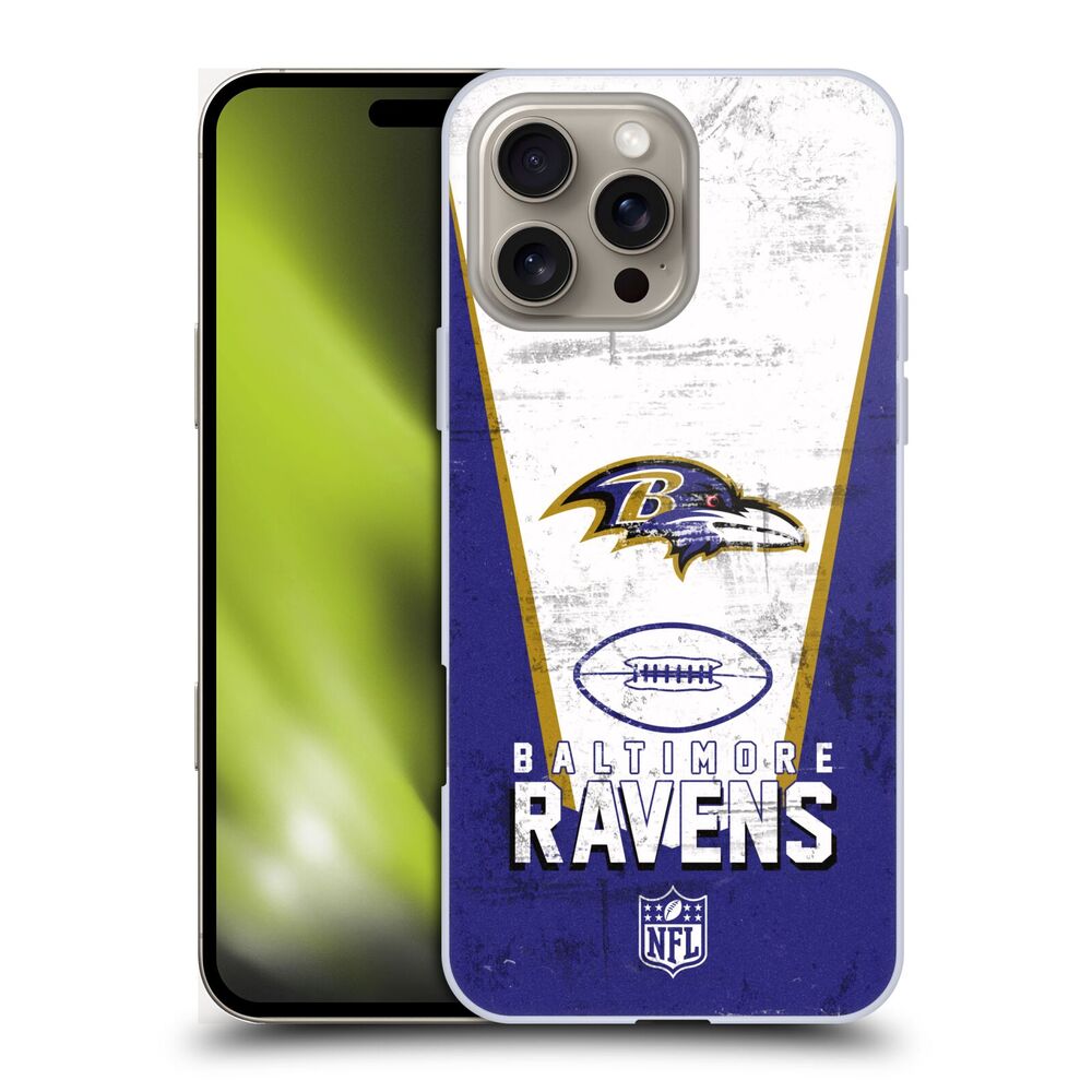 BALTIMORE RAVENS（NFL） ボルチモアレイブンズ ボルチモアレイブンズ - Banner ハード case / Apple iPhoneケース 【公式 / オフィシャル】