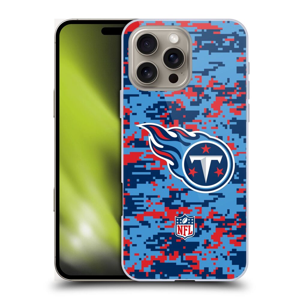 TENNESSEE TITANS（NFL） テネシータイタンズ テネシータイタンズ - Digital Camouflage ハード case / Apple iPhoneケース 【公式 / オフィシャル】