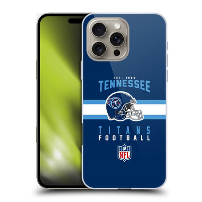 TENNESSEE TITANS（NFL） テネシータイタンズ テネシータイタンズ - Helmet Typography ハード case / Apple iPhoneケース 【公式 / オフィシャル】