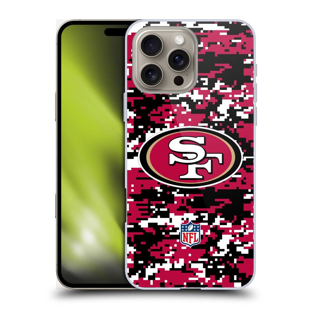 SAN FRANCISCO 49ERS（NFL） ナイナーズ ナイナーズ - Digital Camouflage ハード case / Apple iPhoneケース 【公式 / オフィシャル】