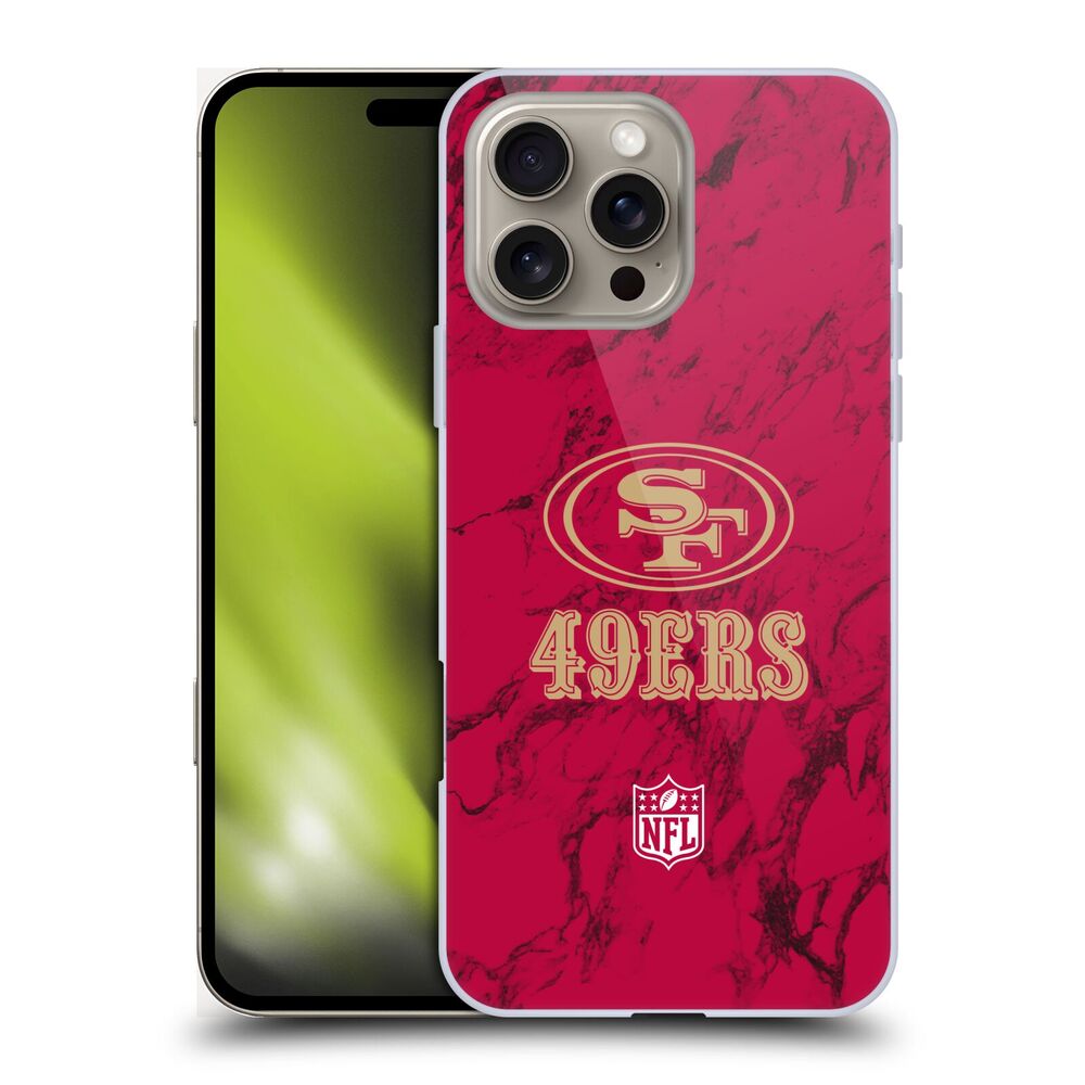 SAN FRANCISCO 49ERS（NFL） ナイナーズ ナイナーズ - Coloured Marble ハード case / Apple iPhoneケース 【公式 / オフィシャル】