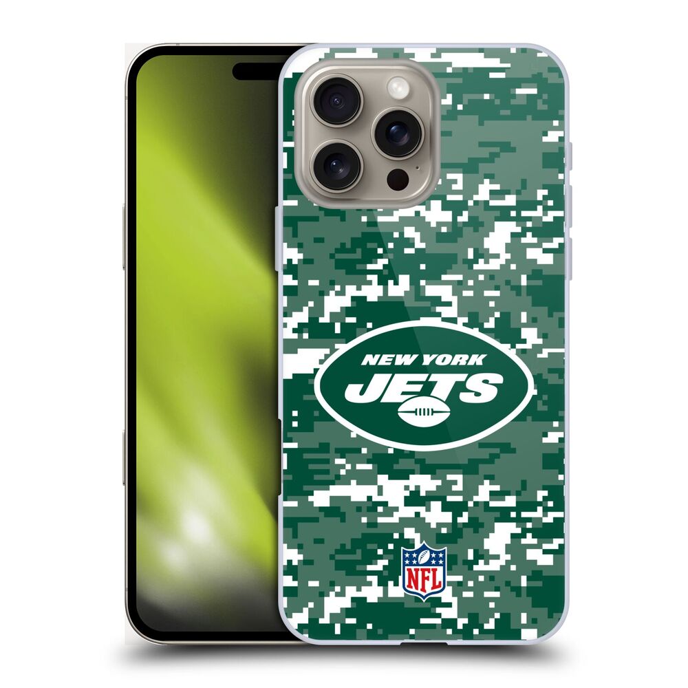 NEW YORK JETS（NFL） ニューヨークジェッツ ニューヨークジェッツ - Digital Camouflage ハード case / Apple iPhoneケース 【公式 / オフィシャル】