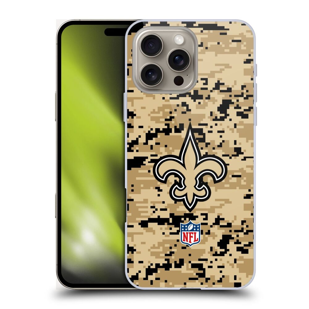 NEW ORLEANS SAINTS（NFL） ニューオーリンズセインツ ニューオーリンズセインツ - Digital Camouflage ハード case / Apple iPhoneケース 【公式 / オフィシャル】