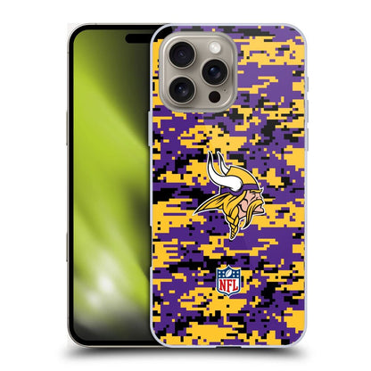 MINNESOTA VIKINGS（NFL） ミネソタバイキングス ミネソタバイキングス - Digital Camouflage ハード case / Apple iPhoneケース 【公式 / オフィシャル】