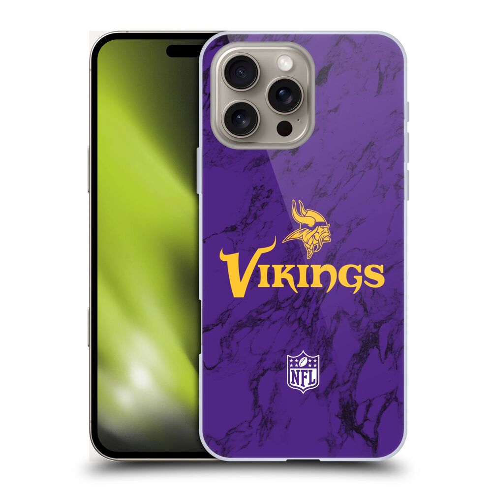 MINNESOTA VIKINGS（NFL） ミネソタバイキングス ミネソタバイキングス - Coloured Marble ハード case / Apple iPhoneケース 【公式 / オフィシャル】