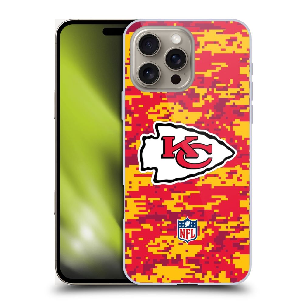 KANSAS CITY CHIEFS（NFL） カンザスシティチーフス カンザスシティチーフス - Digital Camouflage ハード case / Apple iPhoneケース 【公式 / オフィシャル】
