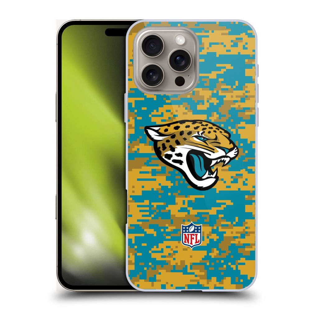 JACKSONVILLE JAGUARS（NFL） ジャクソンビルジャガーズ ジャクソンビルジャガーズ - Digital Camouflage ハード case / Apple iPhoneケース 【公式 / オフィシャル】