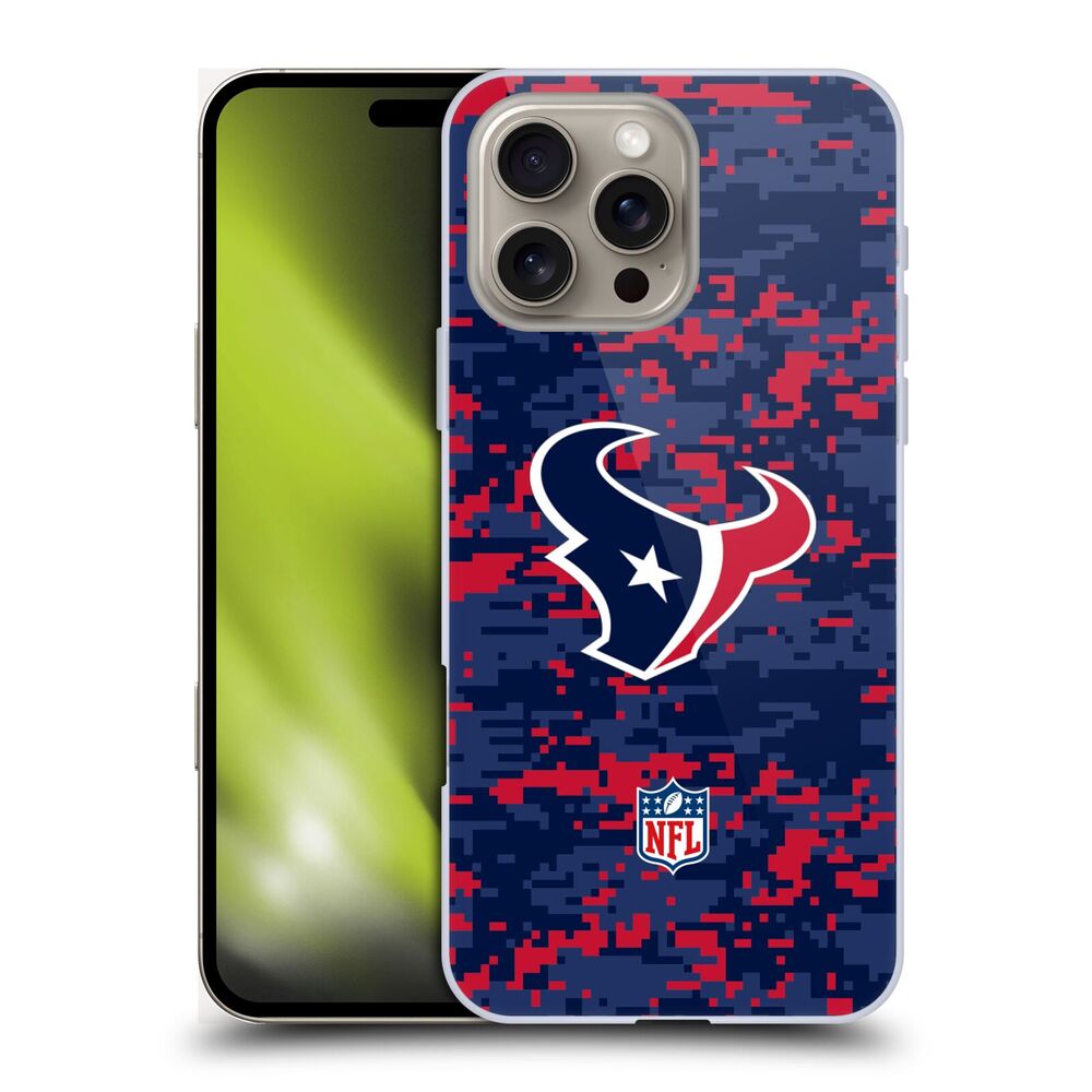 HOUSTON TEXANS（NFL） ヒューストンテキサンズ ヒューストンテキサンズ - Digital Camouflage ハード case / Apple iPhoneケース 【公式 / オフィシャル】