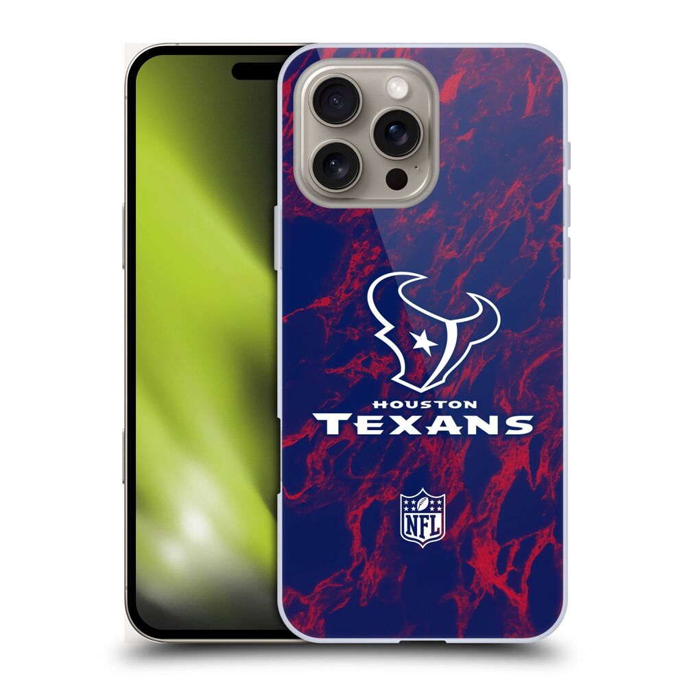 HOUSTON TEXANS（NFL） ヒューストンテキサンズ ヒューストンテキサンズ - Coloured Marble ハード case / Apple iPhoneケース 【公式 / オフィシャル】