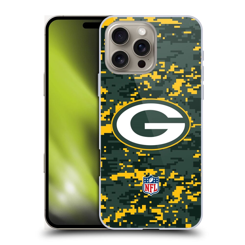 GREEN BAY PACKERS（NFL） グリーンベイパッカーズ グリーンベイパッカーズ - Digital Camouflage ハード case / Apple iPhoneケース 【公式 / オフィシャル】