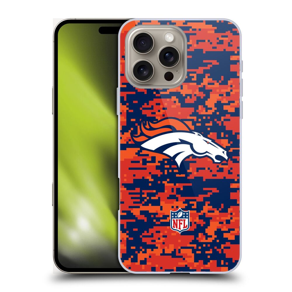 DENVER BRONCOS（NFL） デンバーブロンコス デンバーブロンコス - Digital Camouflage ハード case / Apple iPhoneケース 【公式 / オフィシャル】