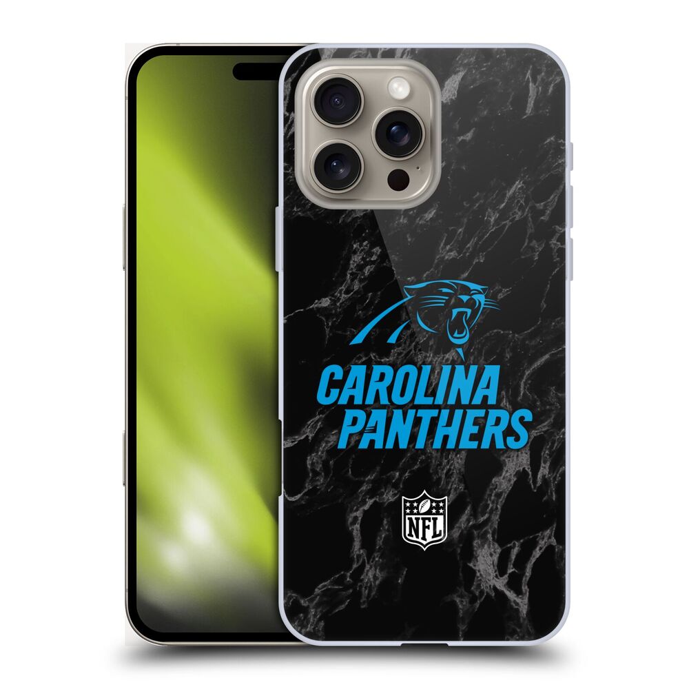CAROLINA PANTHERS（NFL） カロライナパンサーズ カロライナパンサーズ - Coloured Marble ハード case / Apple iPhoneケース 【公式 / オフィシャル】
