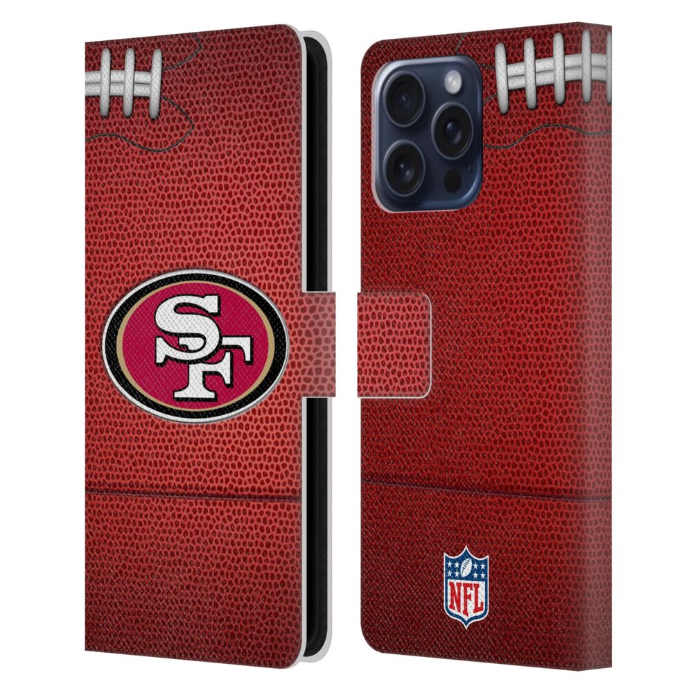 SAN FRANCISCO 49ERS（NFL） ナイナーズ ナイナーズ - Football レザー手帳型 / Apple iPhoneケース 【公式 / オフィシャル】
