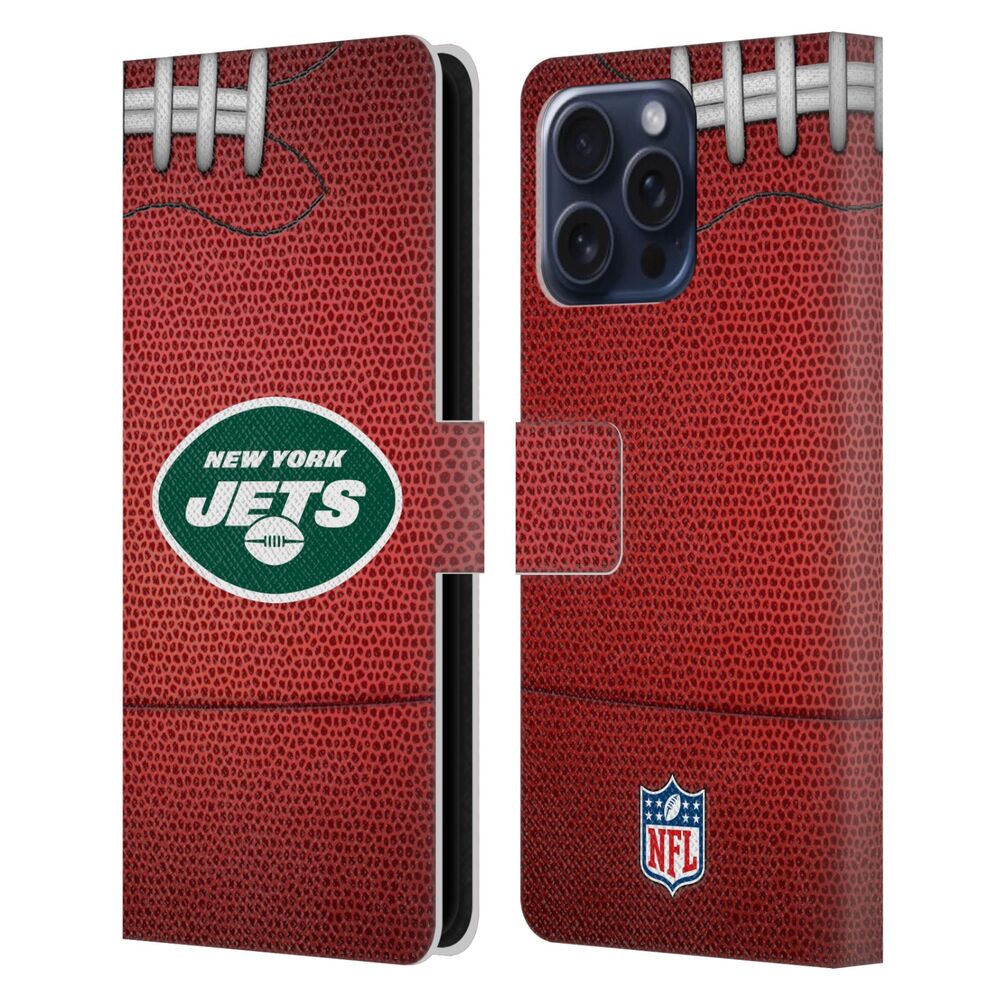 NEW YORK JETS（NFL） ニューヨークジェッツ ニューヨークジェッツ - Football レザー手帳型 / Apple iPhoneケース 【公式 / オフィシャル】