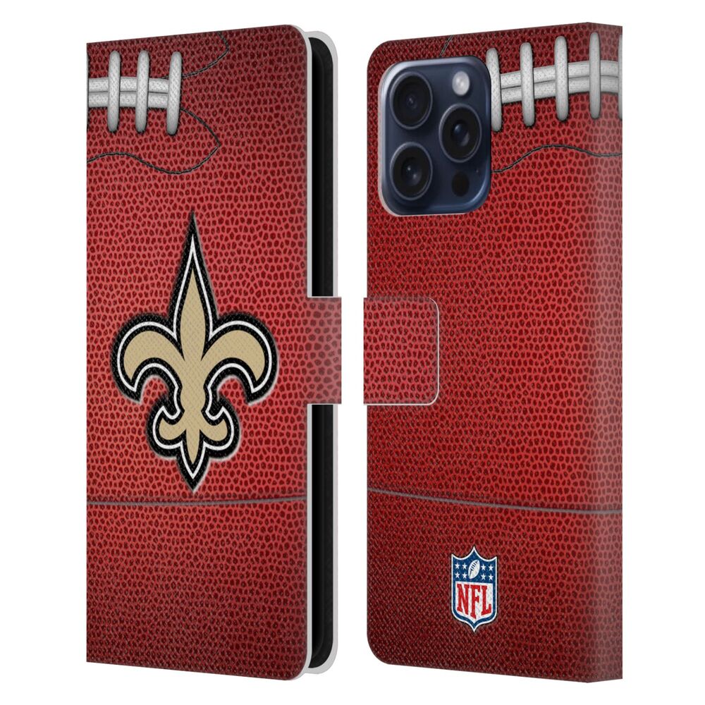 NEW ORLEANS SAINTS（NFL） ニューオーリンズセインツ ニューオーリンズセインツ - Football レザー手帳型 / Apple iPhoneケース 【公式 / オフィシャル】