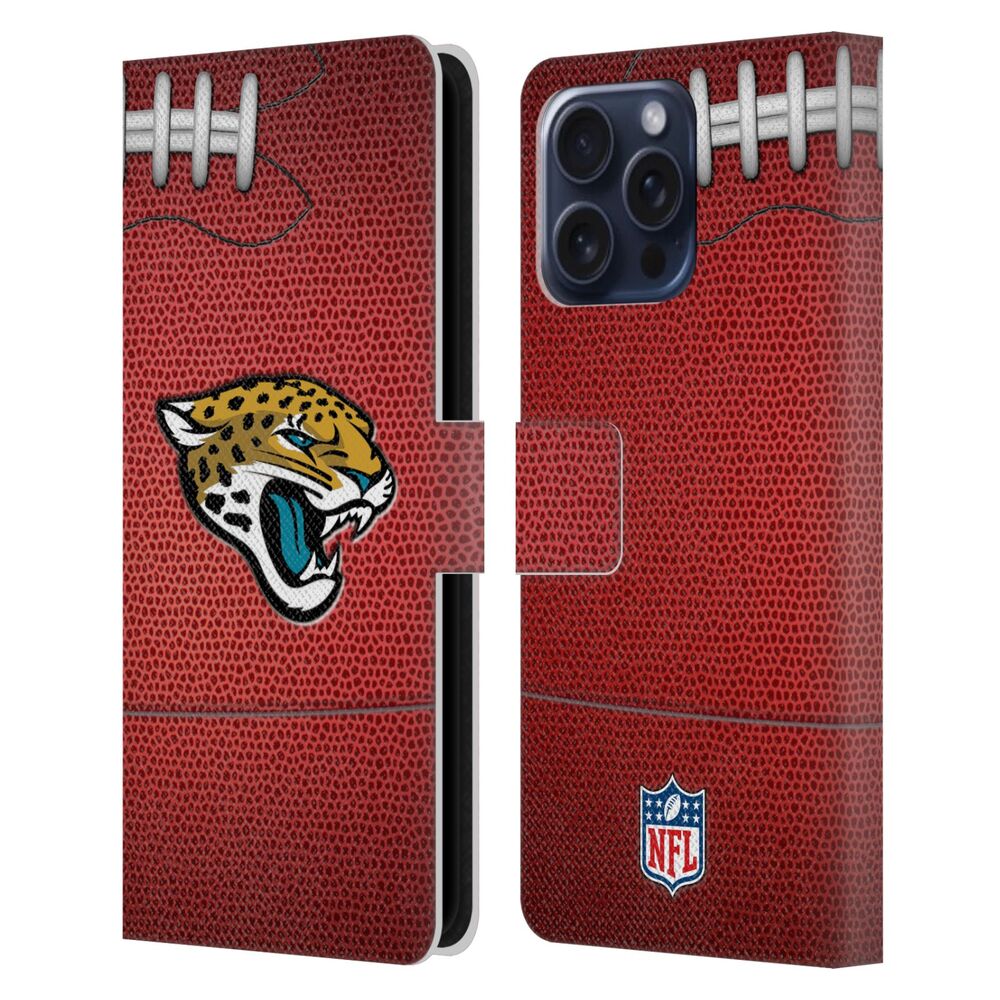JACKSONVILLE JAGUARS（NFL） ジャクソンビルジャガーズ ジャクソンビルジャガーズ - Football レザー手帳型 / Apple iPhoneケース 【公式 / オフィシャル】
