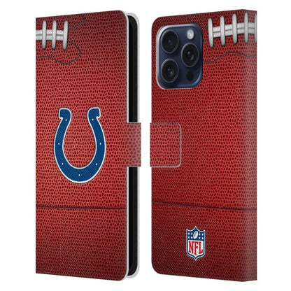 INDIANAPOLIS COLTS（NFL） インディアナポリスコルツ インディアナポリスコルツ - Football レザー手帳型 / Apple iPhoneケース 【公式 / オフィシャル】