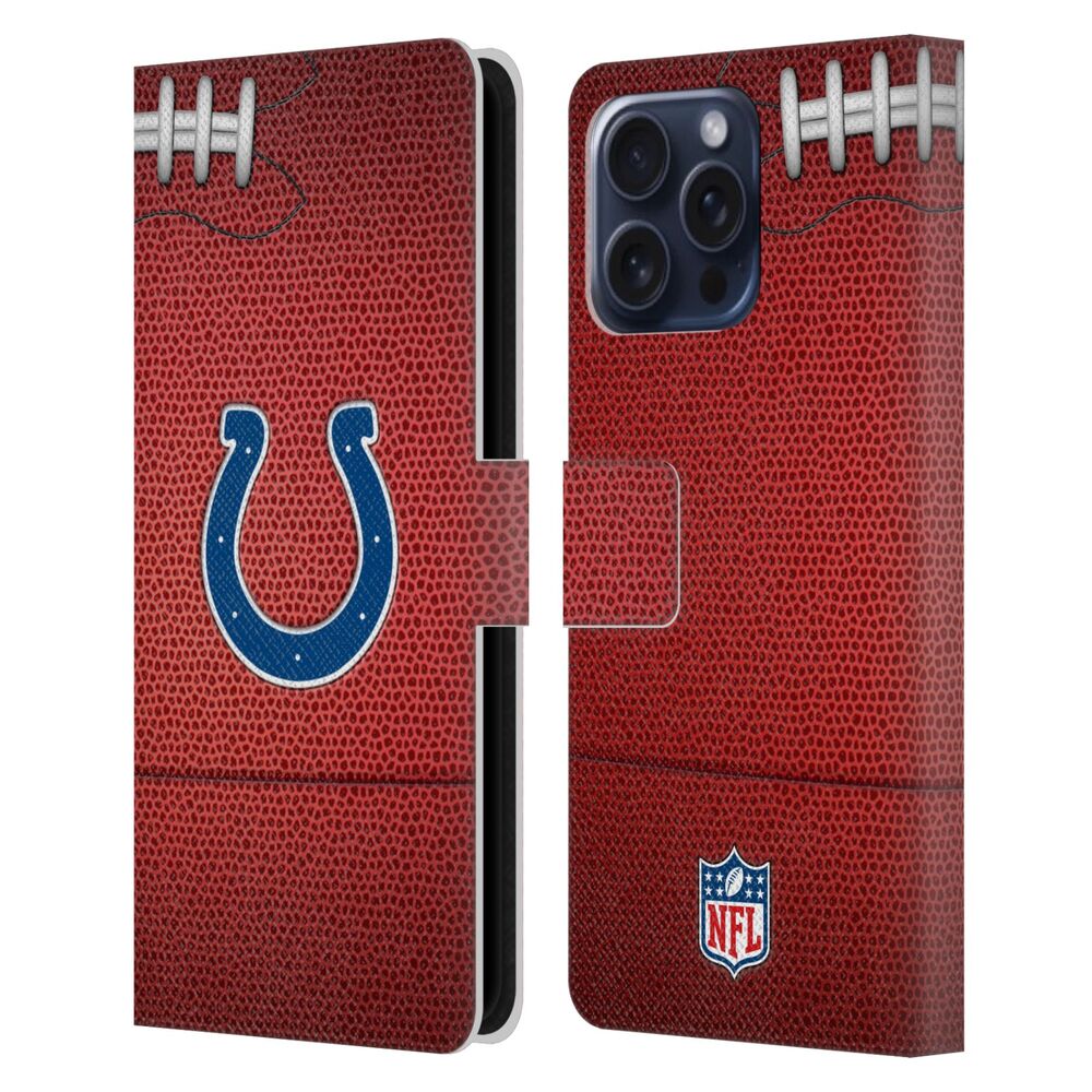 INDIANAPOLIS COLTS（NFL） インディアナポリスコルツ インディアナポリスコルツ - Football レザー手帳型 / Apple iPhoneケース 【公式 / オフィシャル】