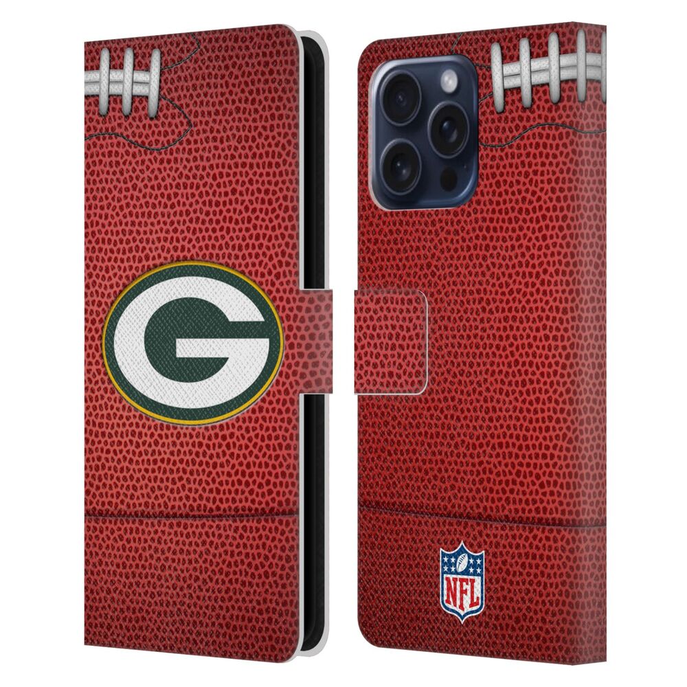 GREEN BAY PACKERS（NFL） グリーンベイパッカーズ  グリーンベイパッカーズ - Football レザー手帳型 / Apple iPhoneケース 【公式 / オフィシャル】