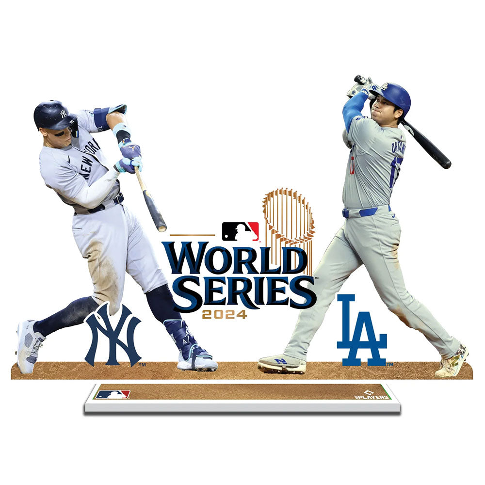 【予約商品】 SHOHEI OHTANI 大谷翔平 - MLB 2024 World Series Dueling Players Judge / Ohtani Standee / インテリア置物 【公式 / オフィシャル】