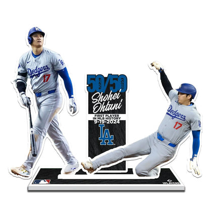【予約商品】 SHOHEI OHTANI 大谷翔平 - MLB Los Angeles Dodgers Shohei Ohtani 50/50 Player Standee / インテリア置物 【公式 / オフィシャル】