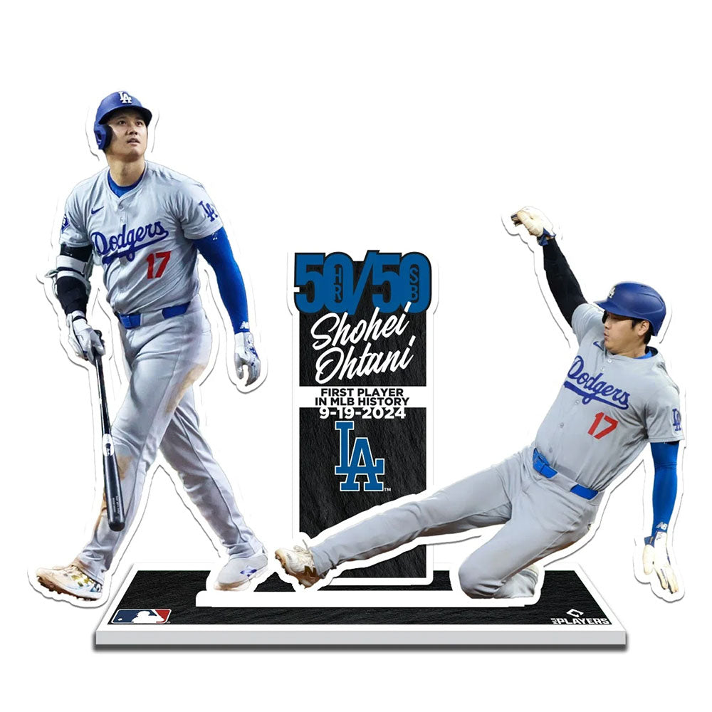【予約商品】 SHOHEI OHTANI 大谷翔平 - MLB Los Angeles Dodgers Shohei Ohtani 50/50 Player Standee / インテリア置物 【公式 / オフィシャル】