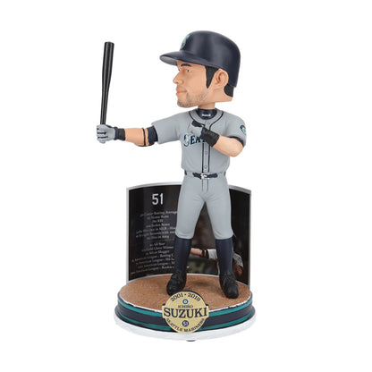 ICHIRO イチロー - MLB公式・限定 Collector's Bobblehead (記念台座付) / 世界限定3000個 / フィギュア・人形