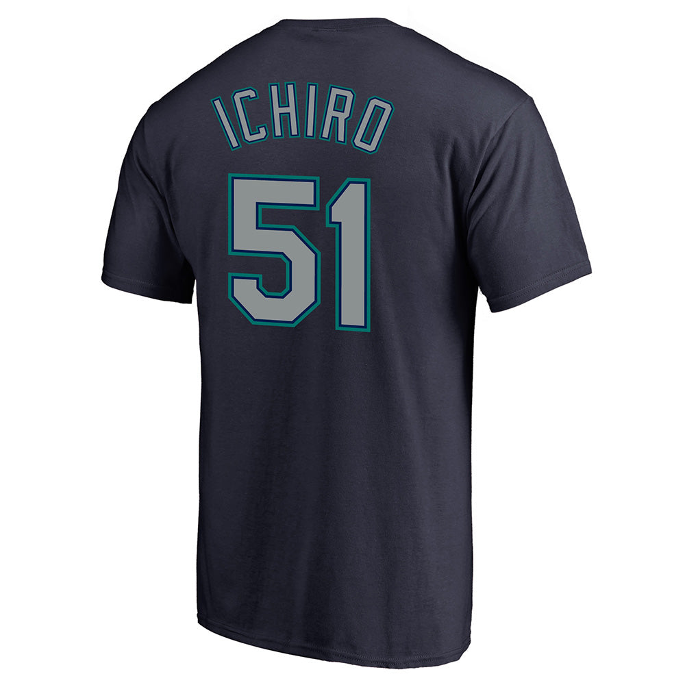 
                  
                    ICHIRO イチロー -  米国野球殿堂入り記念 マリナーズ イチロー ネーム＆ナンバー / ネイビー / 限定 / Tシャツ / メンズ 【公式 / オフィシャル】
                  
                