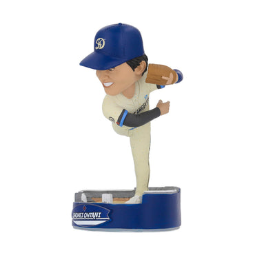 SHOHEI OHTANI - MLB Official Rising Again: Pitcher's Return 2025 / Dodgers Stadium pedestal included / Limited to 10,000 pieces worldwide / bobblehead