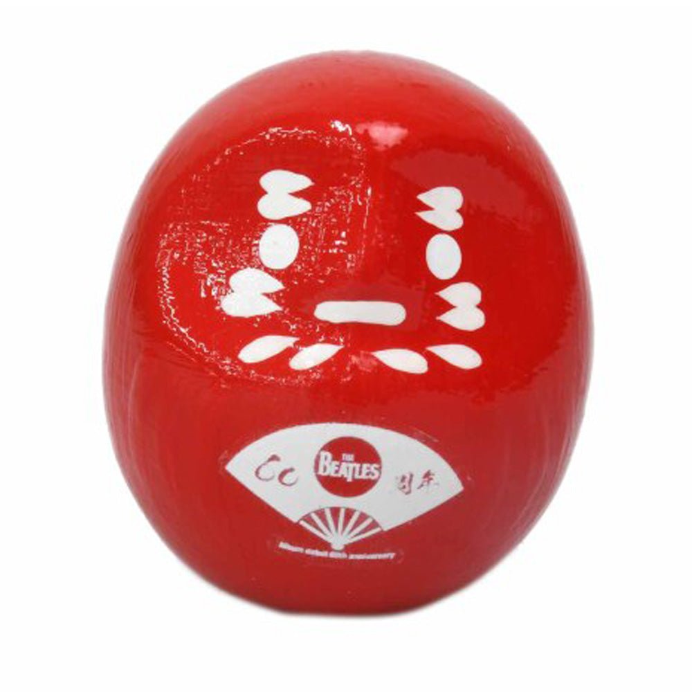 THE BEATLES ビートルズ (来日 60周年 ) - meets Japanese traditional craft Album debut 60th anniversary / ダルマ / 扇子柄 / 小 / インテリア置物 - PGS
