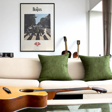 THE BEATLES (65th anniversary of formation) - meets Japanese traditional craft Album debut 60th anniversary / Echizen washi paper / ABBEY ROAD / Poster