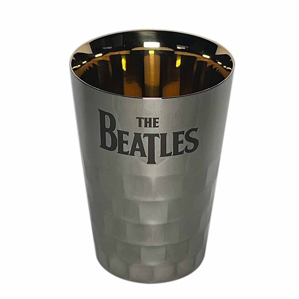 THE BEATLES ビートルズ (結成 65周年 ) - meets Japanese traditional craft Album debut 60th anniversary / タンブラー / 中金色 / ロゴ / 食器・グラス 【公式 / オフィシャル】