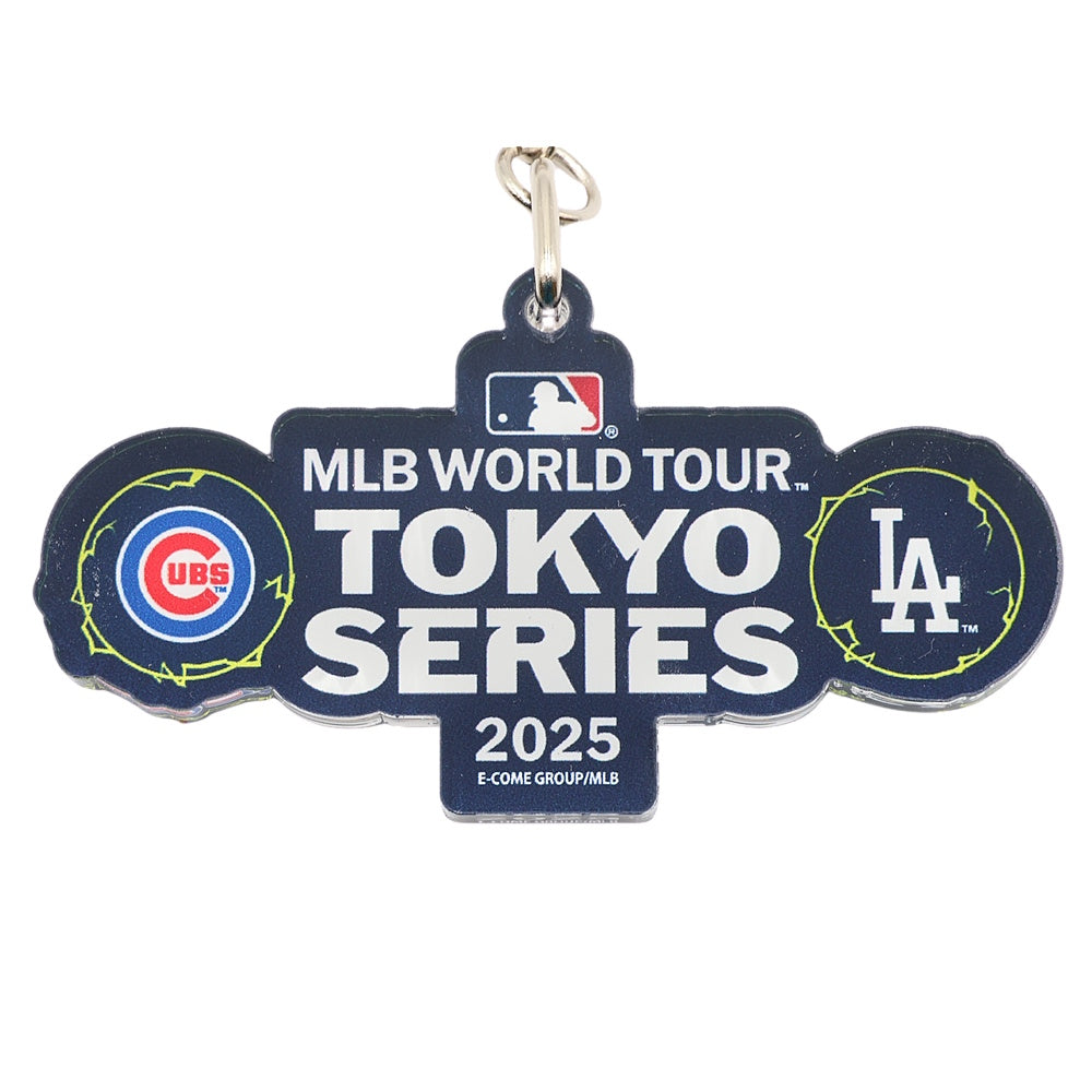 LOS ANGELES DODGERS（MLB） ロサンゼルスドジャース - WORLD TOUR TOKYO SERIES 2025 / MLB東京ツアー限定デザイン / キーホルダー 【公式 / オフィシャル】