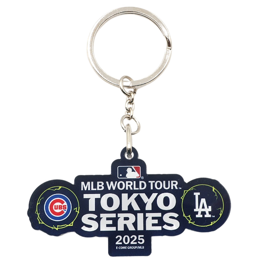 LOS ANGELES DODGERS（MLB） ロサンゼルスドジャース - WORLD TOUR TOKYO SERIES 2025 / MLB東京ツアー限定デザイン / キーホルダー 【公式 / オフィシャル】