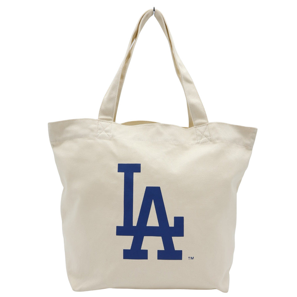 LOS ANGELES DODGERS（MLB） ロサンゼルスドジャース - WORLD TOUR TOKYO SERIES 2025 / IVORY / MLB東京ツアー限定デザイン / トートバッグ 【公式 / オフィシャル】