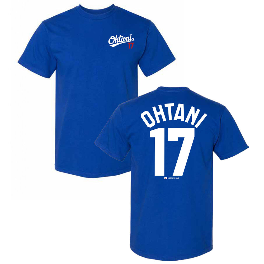 SHOHEI OHTANI - MLB東京ツアー限定 / 背番号17 / 7oz ヘビーウェイト / バックプリントあり