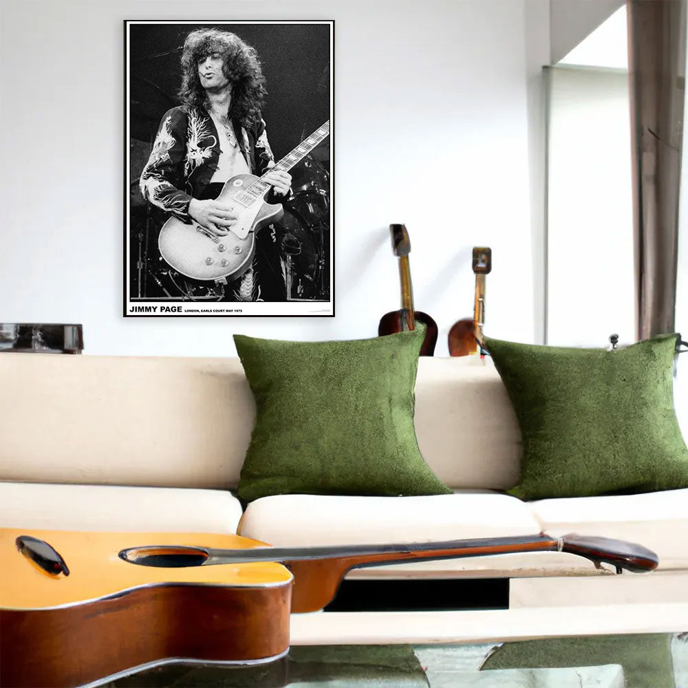 LED ZEPPELIN レッドツェッペリン (公式 映画公開 記念 ) - Jimmy Page / ポスター 【公式 / オフィシャル】