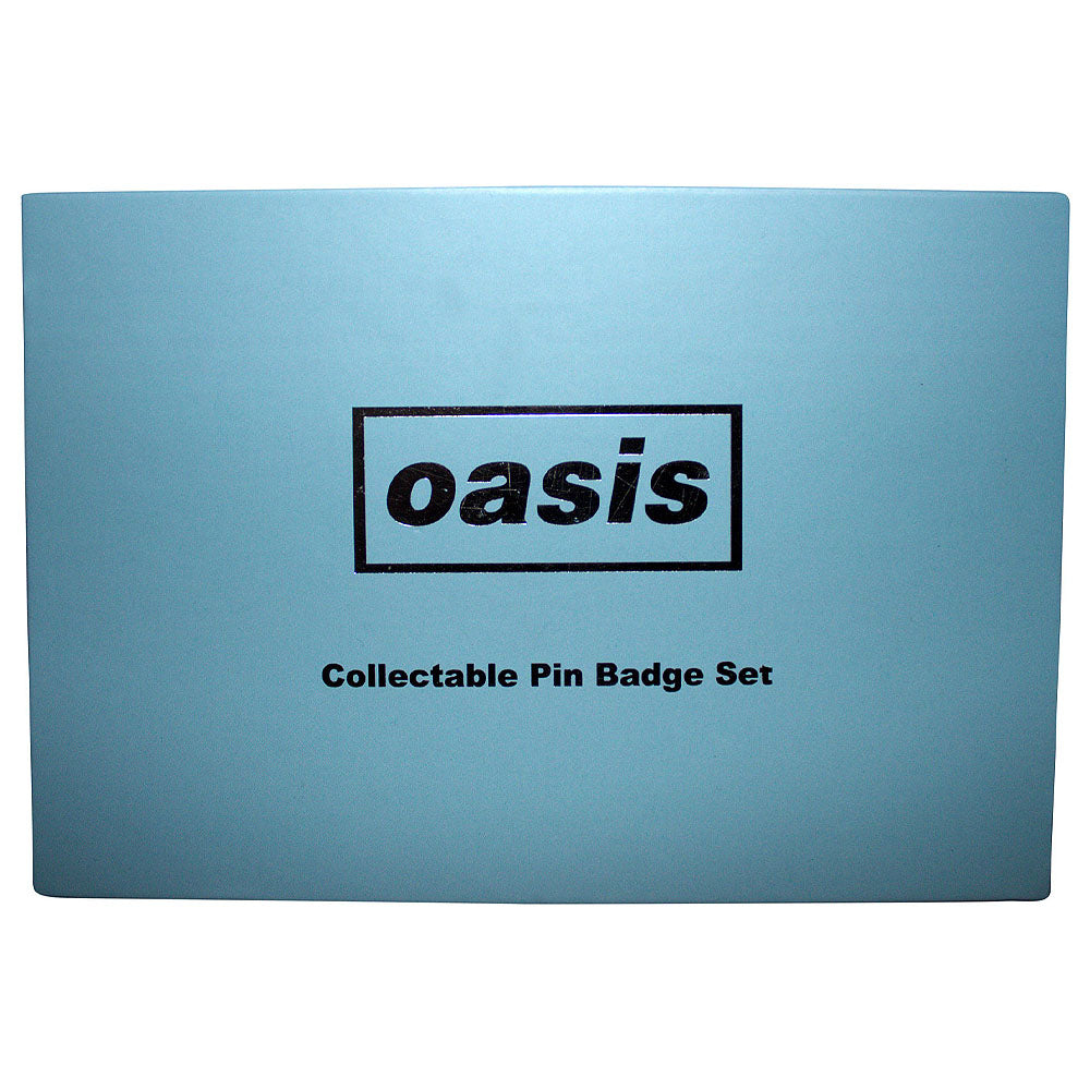 【予約商品】 OASIS オアシス (10月 来日 記念 ) - Collectable Pin Badge Set / 6個セット / バッジ 【公式 / オフィシャル】