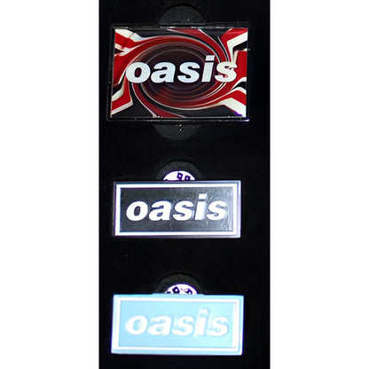 OASIS オアシス (10月 来日 記念 ) - Collectable Pin Badge Set / 6個セット / バッジ 【公式 / オフィシャル】