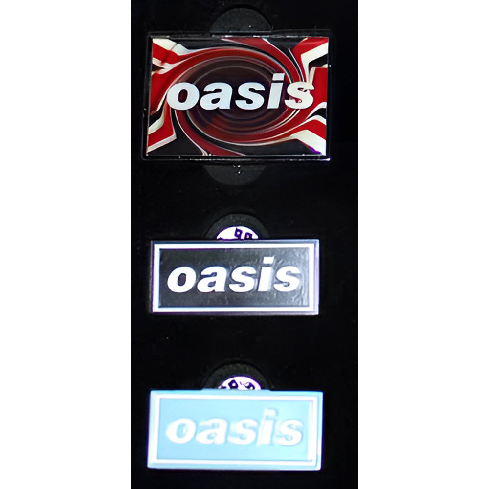 
                  
                    OASIS オアシス (10月 来日 記念 ) - Collectable Pin Badge Set / 6個セット / バッジ 【公式 / オフィシャル】
                  
                