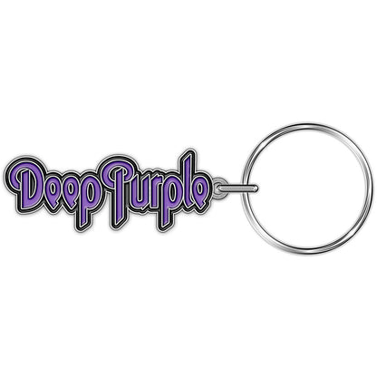 DEEP PURPLE ディープパープル - Logo / キーホルダー 【公式 / オフィシャル】