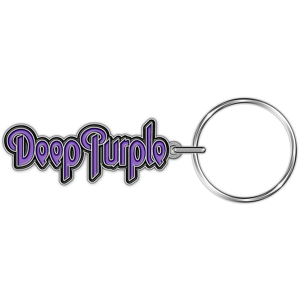 DEEP PURPLE ディープパープル - Logo / キーホルダー 【公式 / オフィシャル】