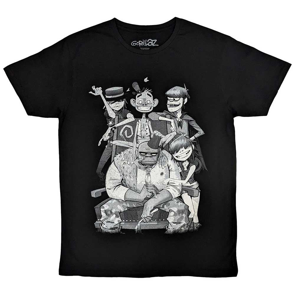 GORILLAZ ゴリラズ - George Spray / バックプリントあり / Tシャツ / メンズ 【公式 / オフィシャル】