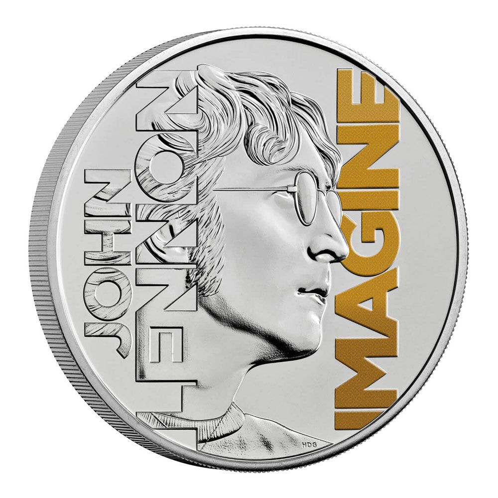 
                  
                    【予約商品】 JOHN LENNON ジョンレノン (生誕 85年 ) - 2025 UK £5 Brilliant Uncirculated Colour Coin 世界限定10,000 / 英国王立造幣局 / コイン 【公式 / オフィシャル】
                  
                